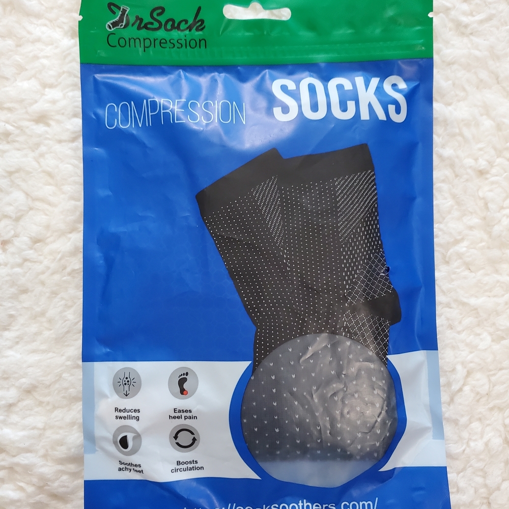 Compression Socks - Black - Picture 2 of 3